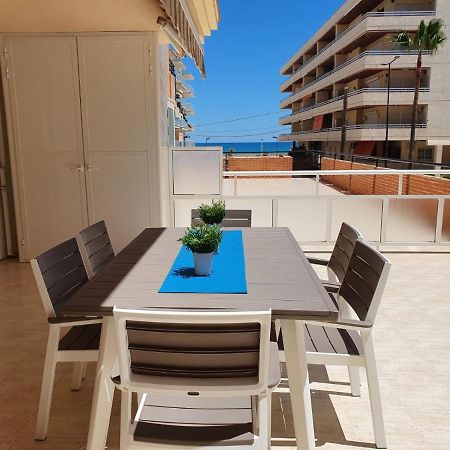 Apartamento Con Gran Terraza, Piscina Y Con Vistas Al Mar, A Solo 50 M De La Playa Daimus Exterior foto