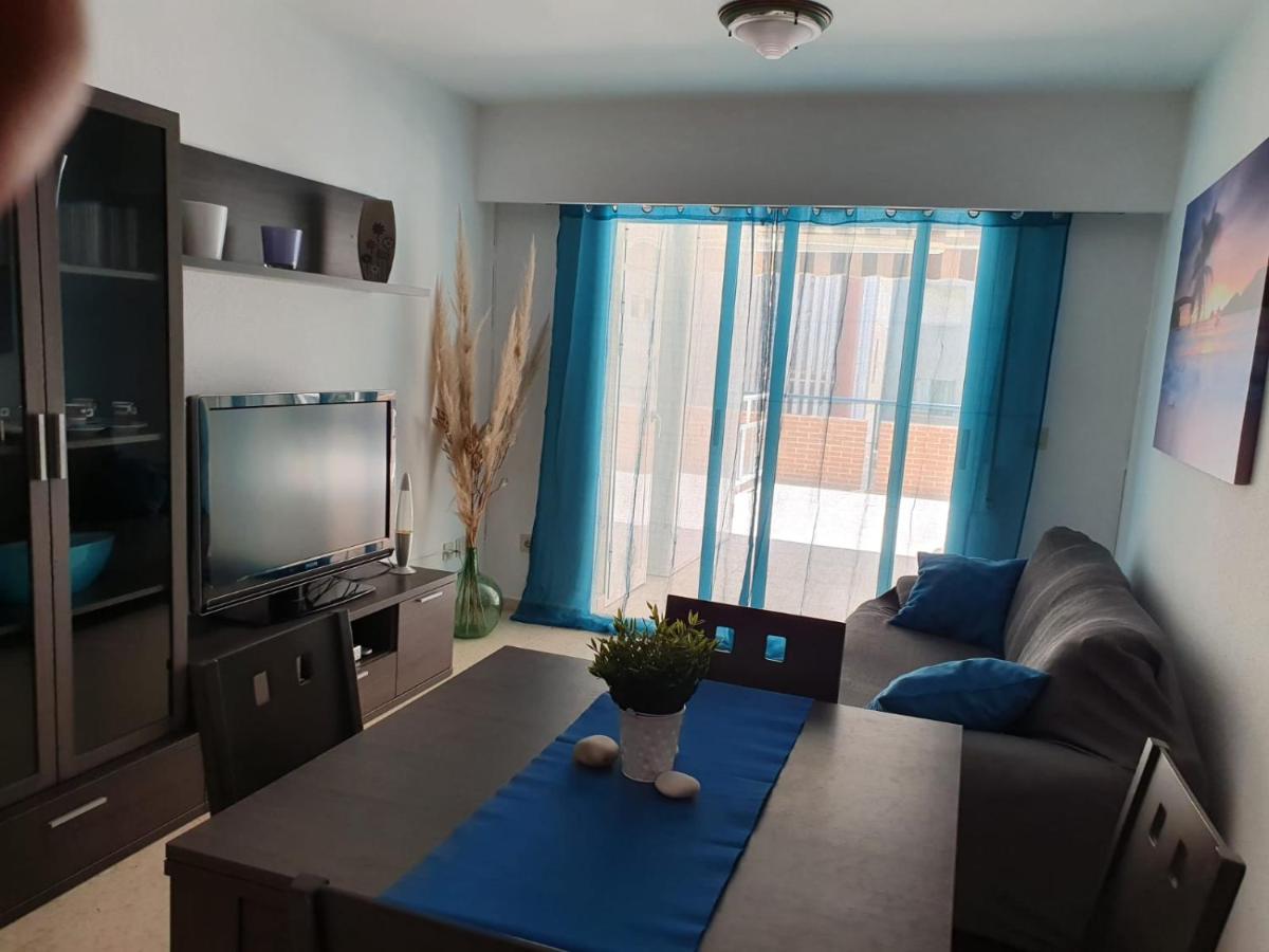 Apartamento Con Gran Terraza, Piscina Y Con Vistas Al Mar, A Solo 50 M De La Playa Daimus Exterior foto